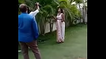 Swathi naidu saree dropping part-1 short film shooting