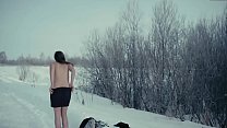 Alisa Shitikova Desnuda Snow Run in Me Too