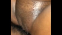 Black slim girl squirts on my dick