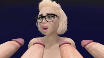 Shemale Cum Party 3D - Meilleure compilation d'éjaculations futanaries, beaucoup de sperme