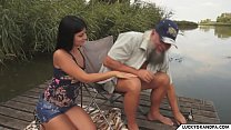 Fischen mit Opa