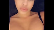 girl Karyna showing her boobs