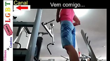 Horny ass at the gym with WILL TO GIVE THE ASS