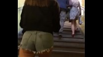 Perfect candid ass shorts