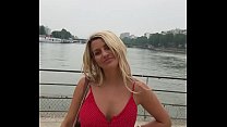 Turista arrapato Sienna Day raccolto per le strade di Parigi per fare sesso