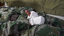 Chinese soldier handjob