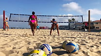 Big Booty African Volleyball