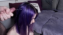 Sperme Dans Les Cheveux Violet