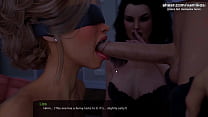 Cumming inside a black-haired with a big hot ass l My sexiest gameplay ents l Milfy City l Part #18