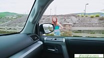 Sexy redhead fucked hard from behind