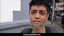 Jovem latino amador fofo Twink em dinheiro pago para foder estranho ponto de vista