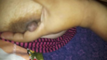 Me pressing milky boobs of wife thick nipple
