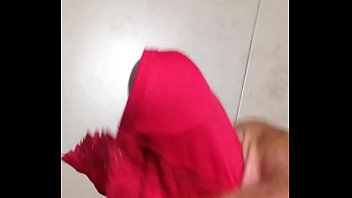 Red thong to masturbate male