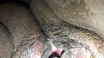 Very wet hairy pussy