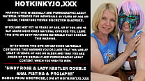 Double Anal Fisting & Prolaps von Sindy Rose & Lady Kestler