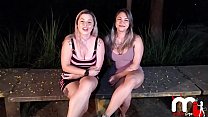 Mônica Lima and Fernandinha Fernandez return to bitching square in SP and fuck with strangers! (Ed j.) (All the time non-stop)