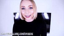 ATHENA MAY SHOWS OFF HER BRACES WHILE SUCKING AND FUCKING