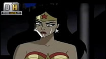 Wonder woman and Superman (éjaculation précoce) (édité par moi)