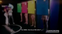 イギリスのテレビ番組の裸の出会い系ポルノパロディー