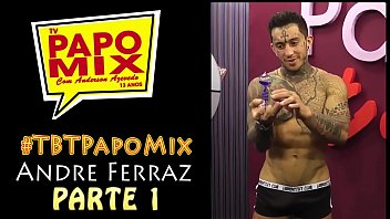 #TBTPapoMix - Pornstar André Ferraz in a spicy interview with PapoMix - Part 1 - aired in September 2015 - WhatsApp PapoMix (11) 94779-1519