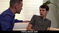 Stepson Gets His Tight Hole Fucked By Stepdad