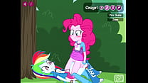 MLP - Clop - Pinkie Pie x Futa Rainbow Dash di PeachyPop34 (Sound Added, HD)