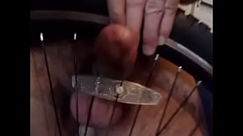 jackmeoffnow humping bicycle wheel small dick big head pre-cum - [6-8-17-193]