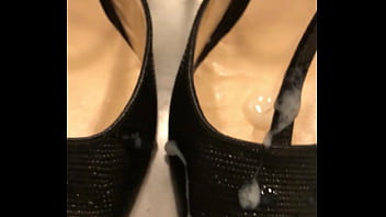 Shoes cumshot cumshot in my mother in law's shoes
