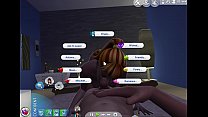 HOT Ebony POV VR Sims pornôs usando WickedWhims 1080p