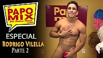 #Especial: Tirando tudo, Rodrigo Vilella sensualiza em stripper no PapoMix - Parte 2 - Twitter @TVPapoMix