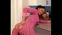 Maliah michel en pyjama