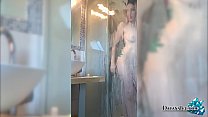Big Booty Girl Masturbate in Shower - Hot Solo