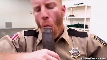 Policeman sucking Easter egg - maturestesudo.blogspot.com