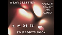 ASMR Love letter to Daddy's cock