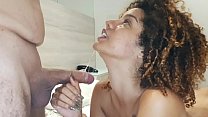 Brazilian 18 years old amateur sexy ebony teen having hardcore sex with Jr Doidera