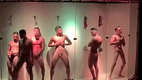 strippers in gay club