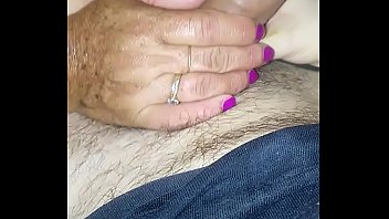 MATURE 53 YEARS OLD SUCKING COCK AND EGGS AND DRINKING MILK