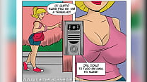 Bande dessinée porno (HQ Porn) - Astuce d'une femme de ménage - Putarias na Favela - Caméra maison
