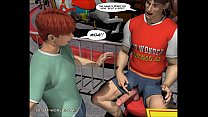 CHARLIE EN EL CARNAVAL: 3D Gay World Comics
