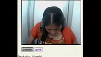 tamil gal with nice boobs on cam ...