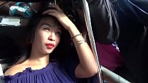 Hot Asian teen is a rockstar fucking in bed.
