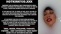 Anal, ours, prolapsus, yaourt, fisting… juste un bain takk Hotkinkyjo