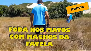 Favela males fucking in the woods - preview