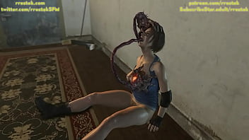 Jill Valentine in großen Schwierigkeiten Resident Evil