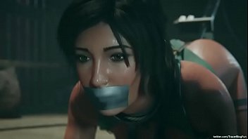 Lara Croft BDSM follada y creampied 2020