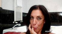 Italienische Schlampen, Sabrina Ice wird mit Exhibitionismus in den Arsch gefickt, im Freien und schlucken GL294