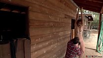 Ranchers teen bound anal fucked