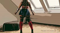 cosplay di wonder woman - usato come una troia, projectfundiary