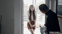 Teen neighbour lets priest anal fuck her