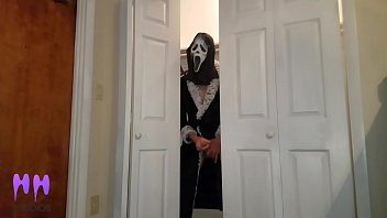 Step Son Spies On Aunt For Halloween Prank (Preview)
